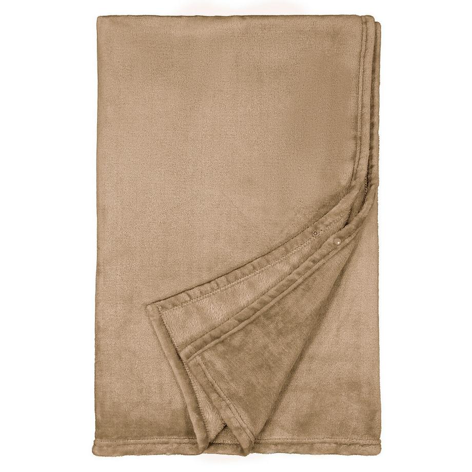 SO'HOME Plaid polaire à manches Javi  