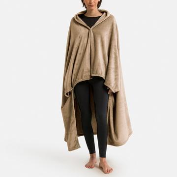 Plaid polaire à manches polyester recyclé