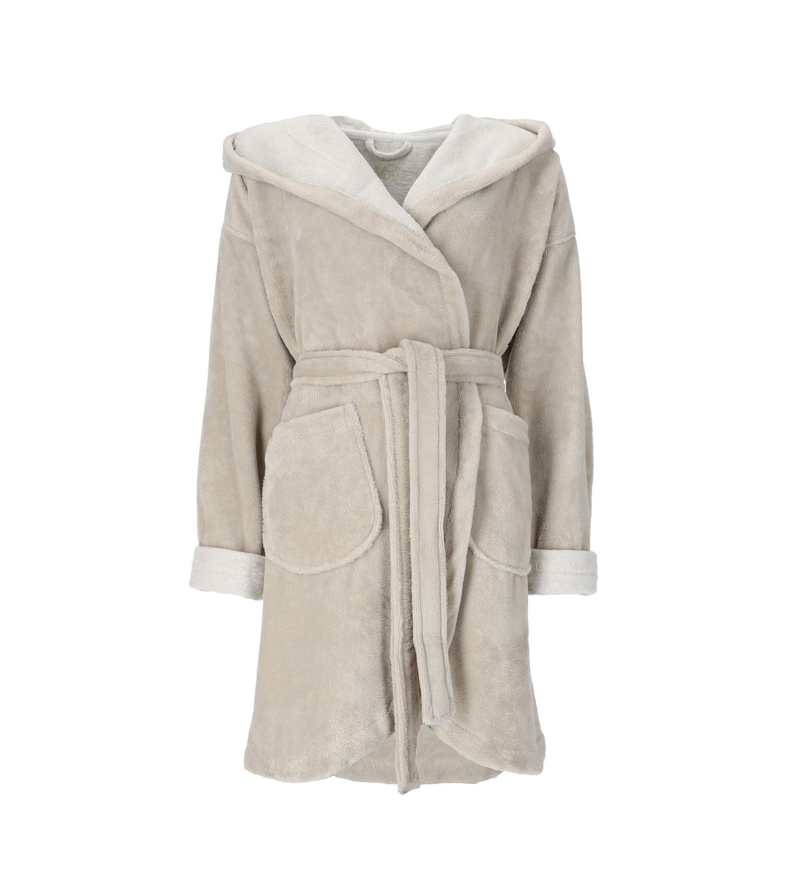 Image of Runa Bademantel Damen Taupe XS