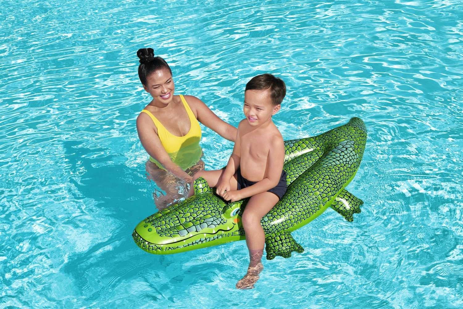 Bestway  Giro In Buddy Croc Sul Galleggiante Della Piscina 