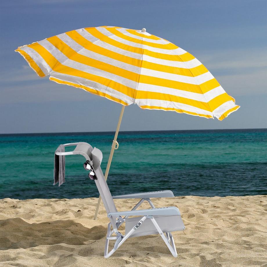 B2X Messingstuhl mit Nackenkissen  