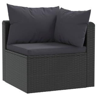 VidaXL Canapé de jardin rotin synthétique  