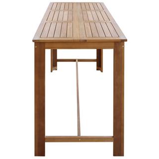 VidaXL Table de bar bois  