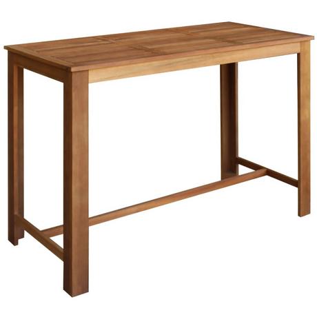 VidaXL Table de bar bois  