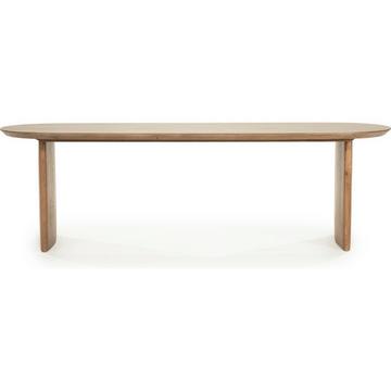 Table de salle à manger Dex marron 250x100