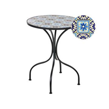 Table bistrot en Métal Méditerranéen AGGIUS