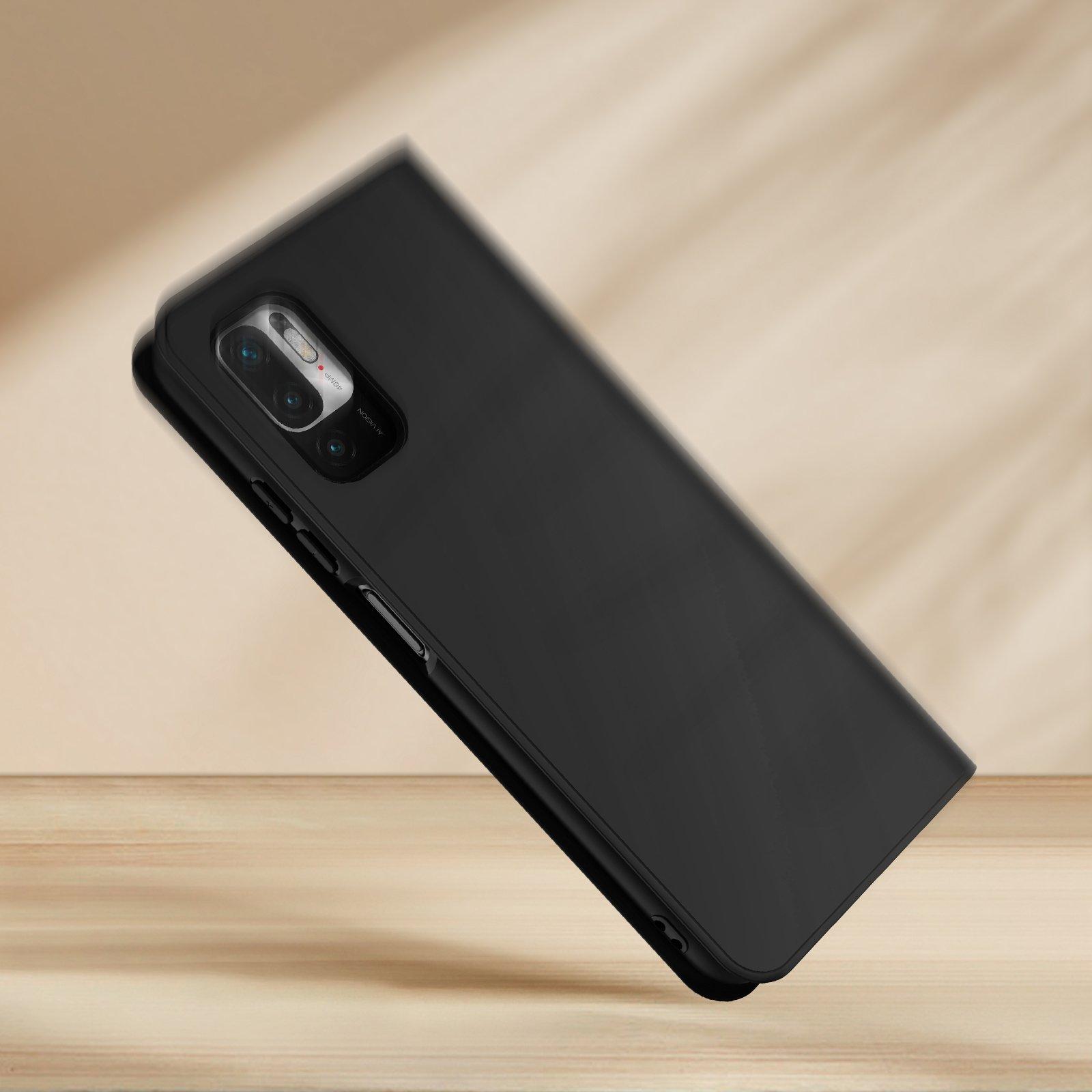 Made For Xiaomi  Folio-Hülle für  Redmi Note 10 5G Modelabs Schwarz 