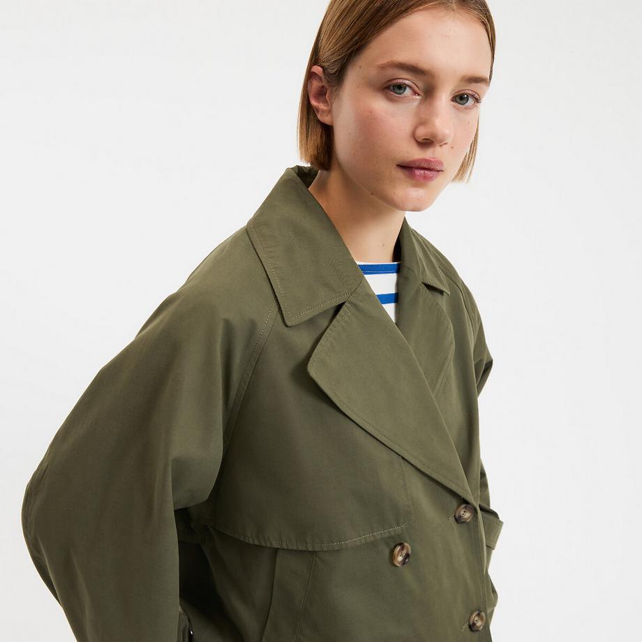 La Redoute Collections Kurzer Oversize Trenchcoat  