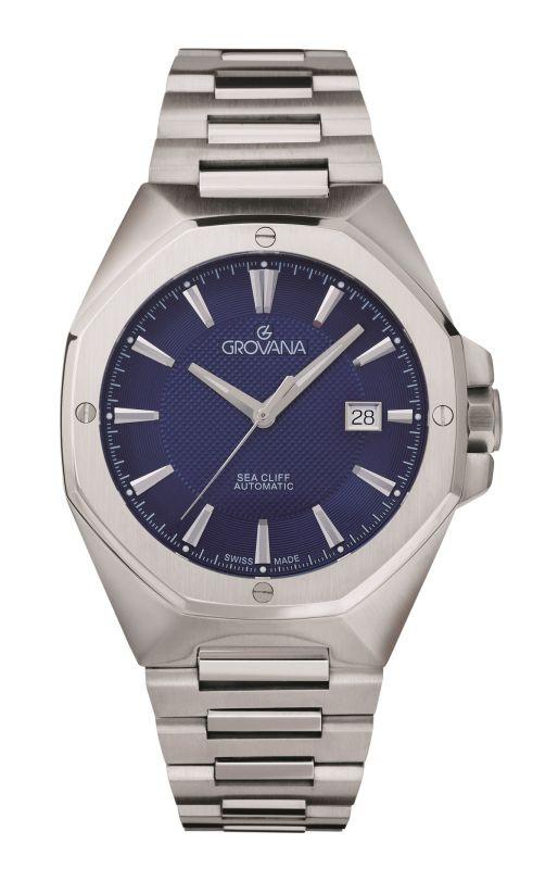 Image of Sea Cliff-kollektion – Automatikuhr, Hergestellt In Der Schweiz Unisex 42mm