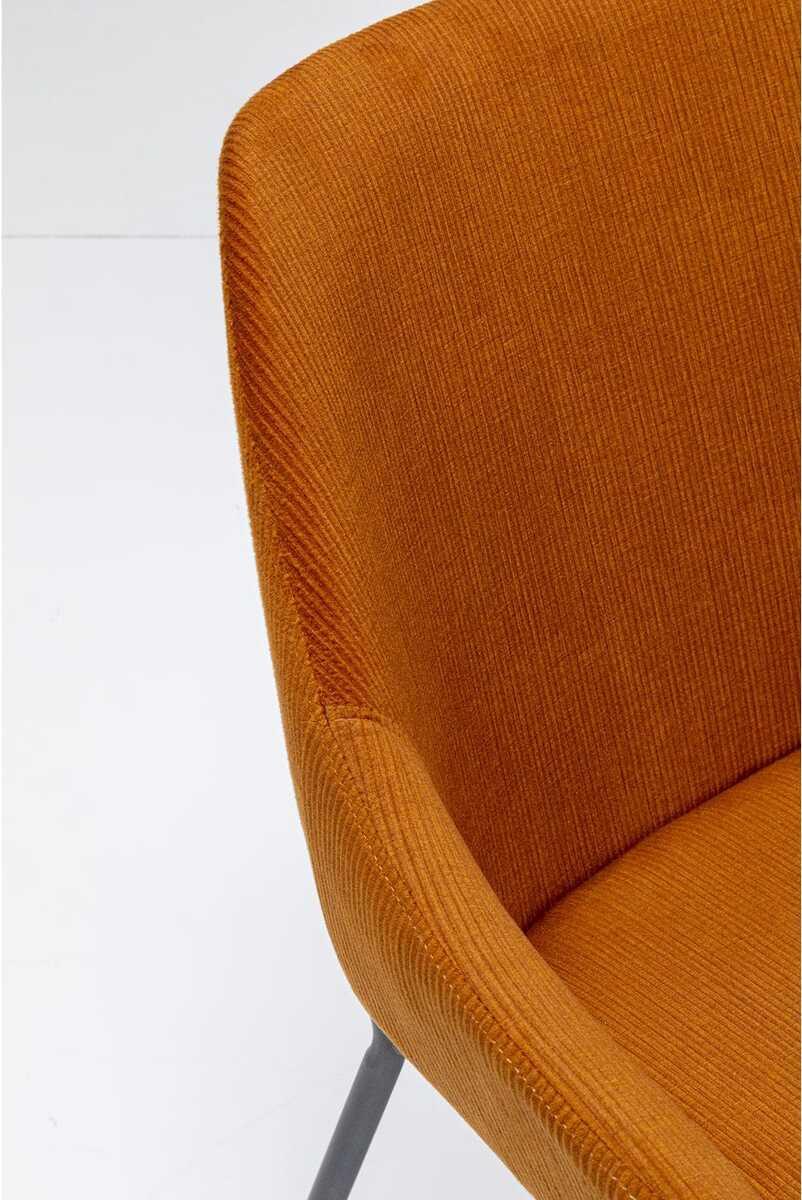 mutoni Chaise avec accoudoirs Avignon orange  