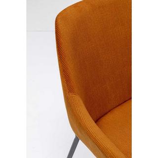 mutoni Chaise avec accoudoirs Avignon orange  