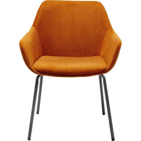 mutoni Chaise avec accoudoirs Avignon orange  