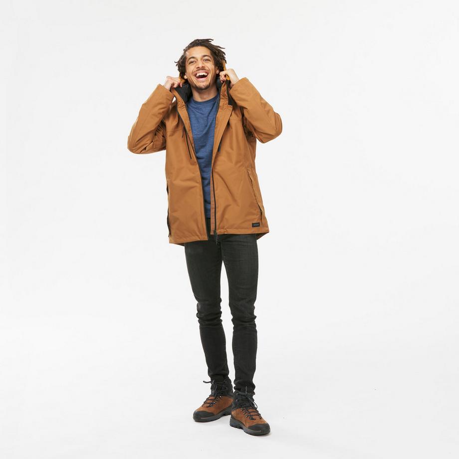 FORCLAZ Travel 500 Veste d'hiver imperméable 3 en 1  