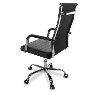 B2X Poltrona da ufficio Sofatel Boston dal design moderno, nera  