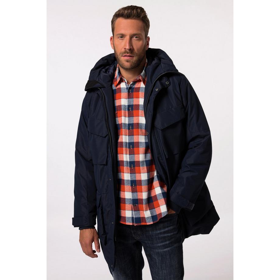 JP1880 Parka Kapuze Viele Taschen  