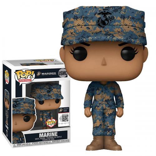Image of POP! Marines: Marine Female-B (Camo) USMC (fp1)