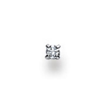 Nasenstecker Weissgold 750 Diamant 0.023ct.
