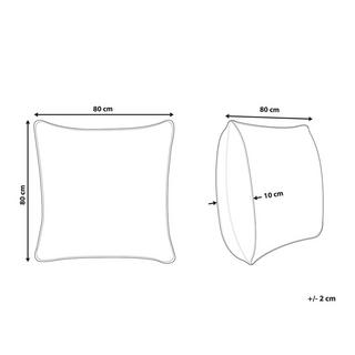 Beliani Cuscino Lyocell TRIGLAV  