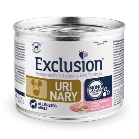 Exclusion  Dog VET Adult All Br Pork 200g 