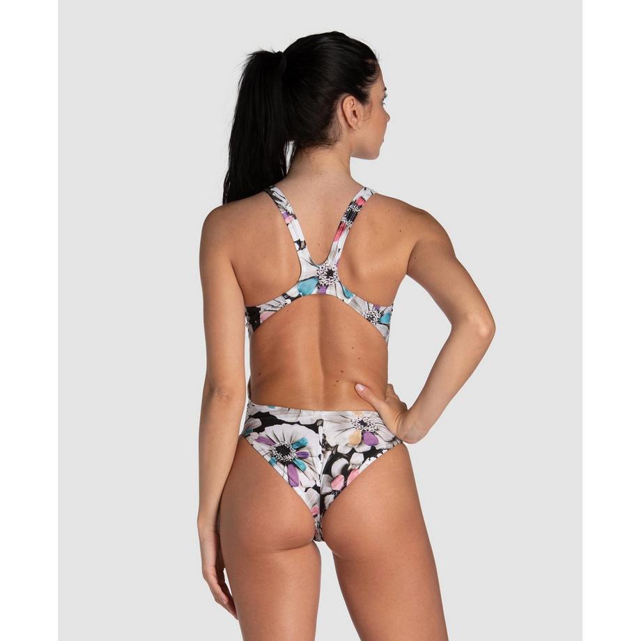 arena Zinnia Party Print Maillot de Bain Une Pièce  