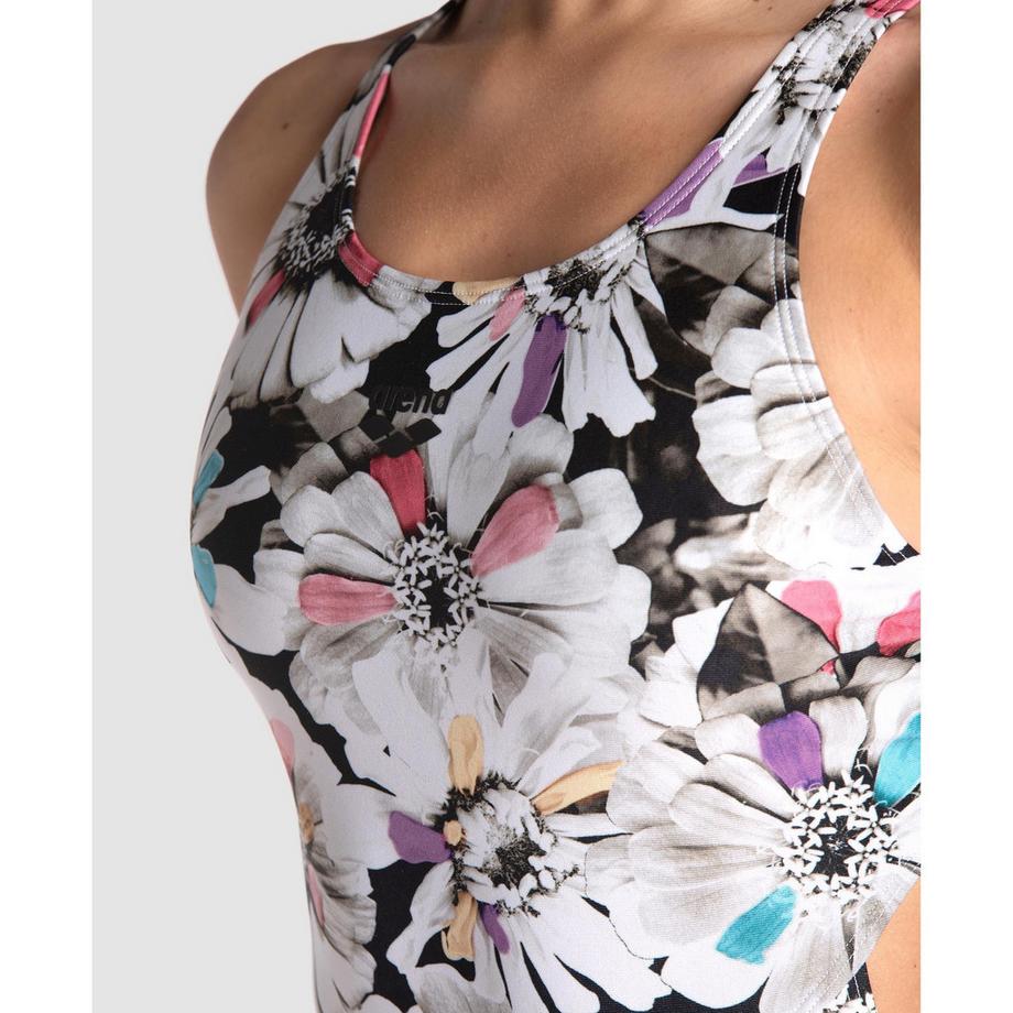 arena Zinnia Party Print Maillot de Bain Une Pièce  