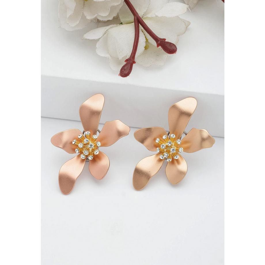 AVANT-GARDE PARIS  Florale Steckerohrringe 