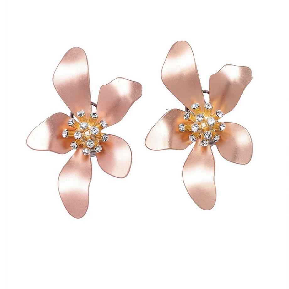 Florale Steckerohrringe