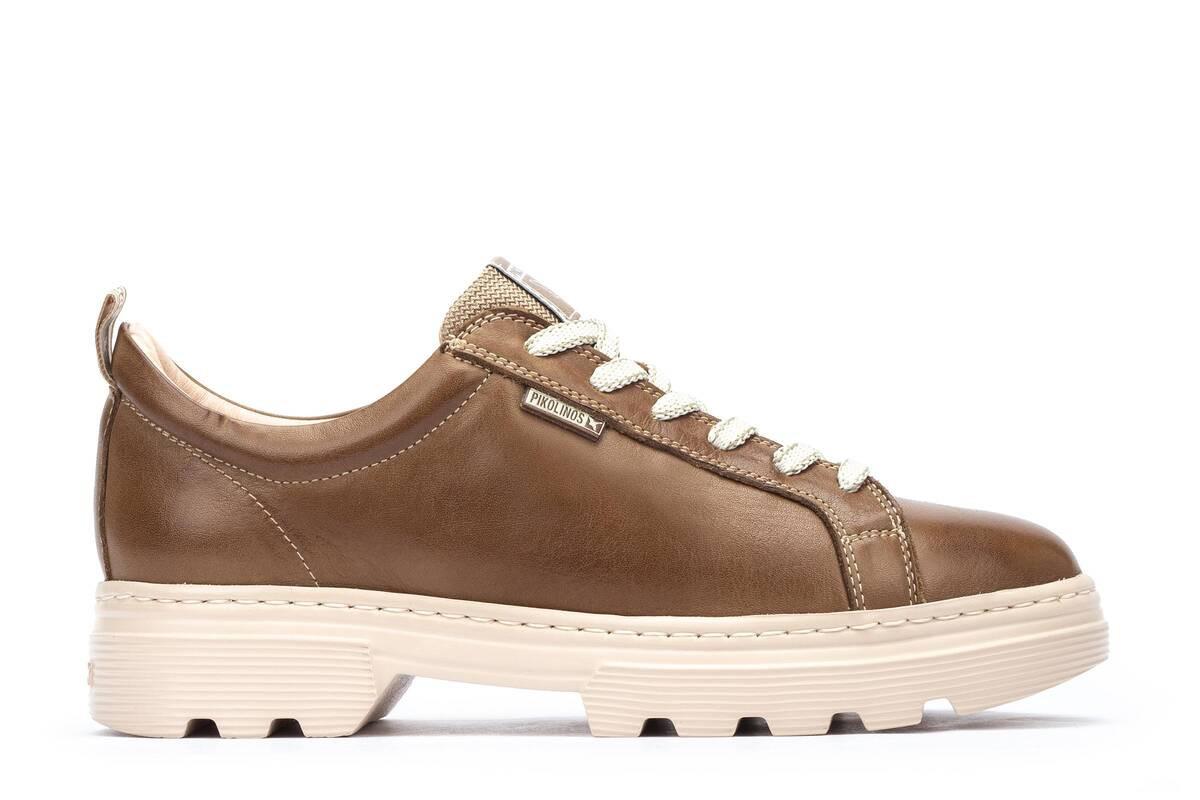 Image of Asturias - Leder Sneaker Damen Braun 35