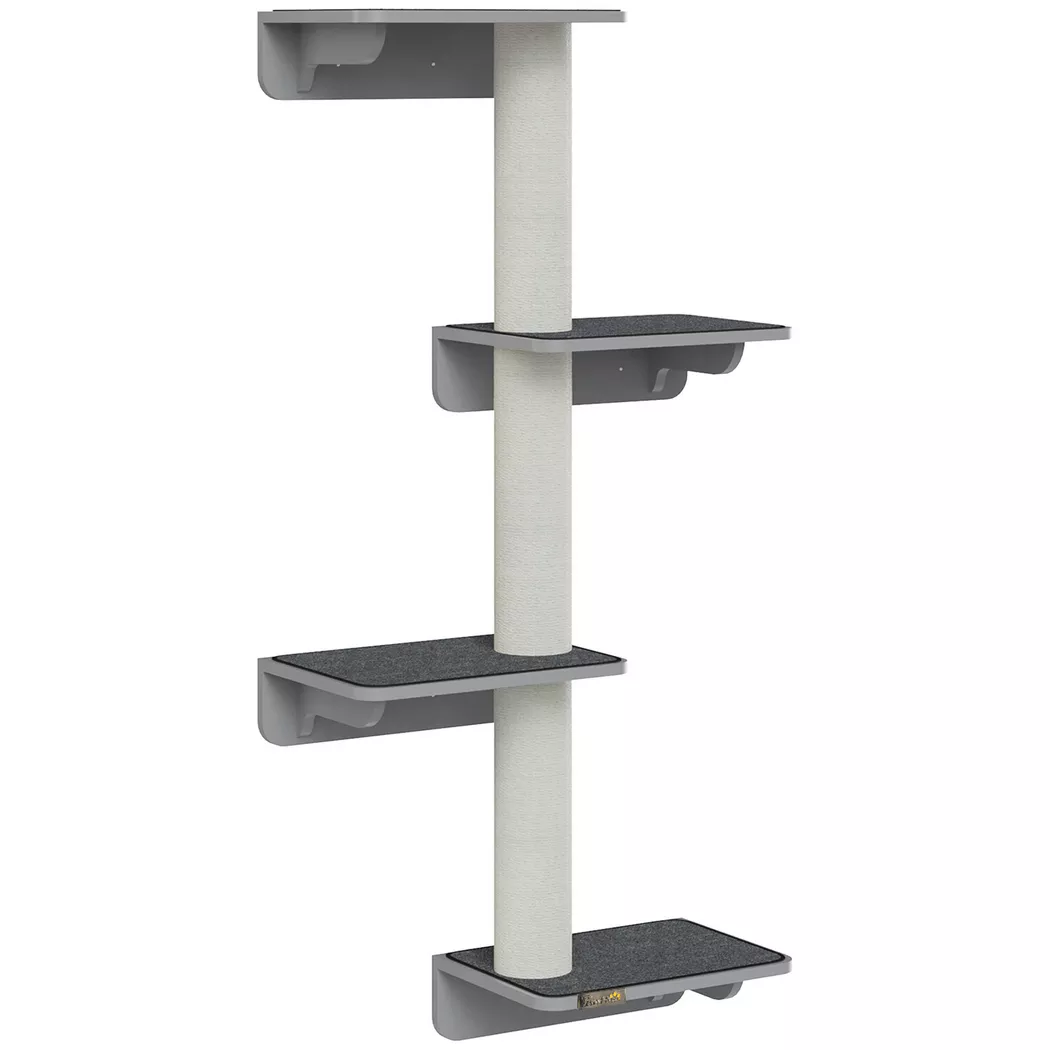 PawHut - Wandkratzbaum, One Size, Grau
