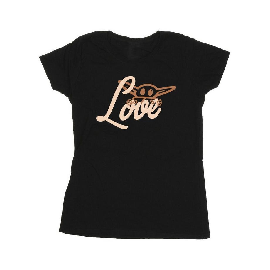STAR WARS Love T-Shirt Imprimé Manches Courtes  