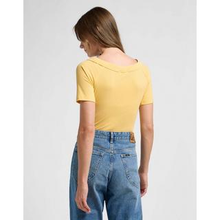 Lee  T-Shirts Off The Shoulder Rib 