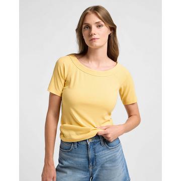 T-Shirts Off The Shoulder Rib