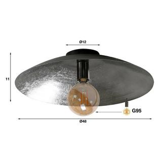 mutoni Lampada da soffitto Scudo 50  