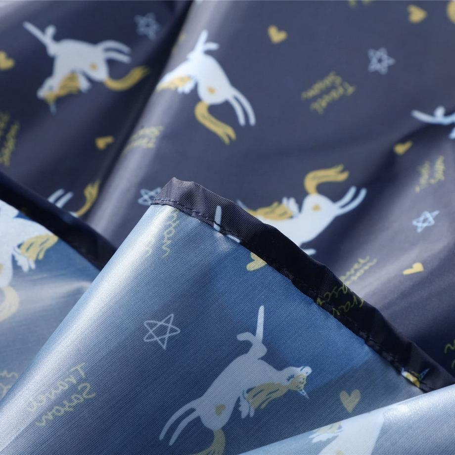 Alopini Poncho Antipioggia Bambini Stampa Unicorno  