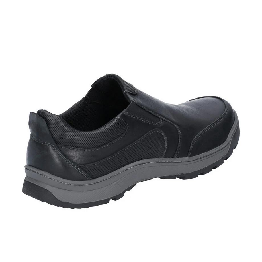 Hush Puppies Jasper Leder Slip-On Freizeitschuhe  