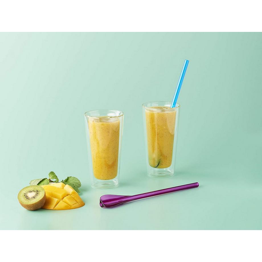 mastrad  Trinkhalm-Löffel 6er-Set 