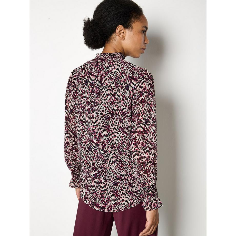 APRICOT Tierprint Mirage Smock Oberteil  