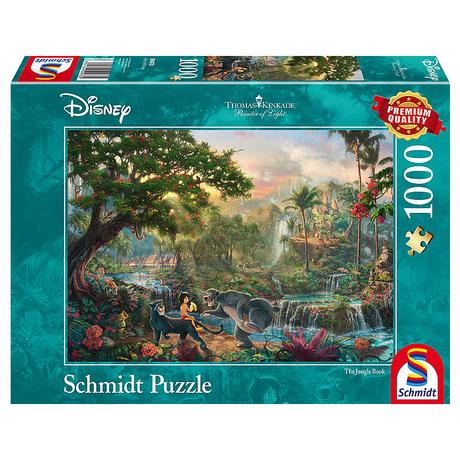 Schmidt Spiele  Schmidt Disney Das Dschungelbuch, 1000 Teile 