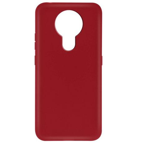 Avizar  Coque Nokia 3.4 Silicone Gel Rouge 