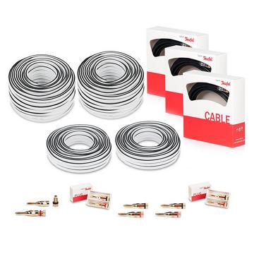 5.1.4 Set di cavi Home Cinema 50m² "ATMOS