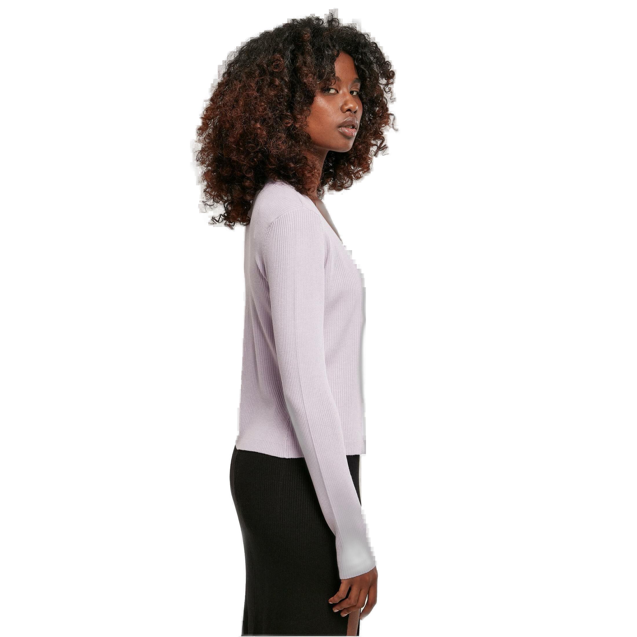 URBAN CLASSICS Cardigan court en tricot côtelé  