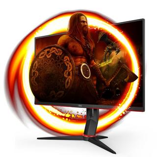 AOC  Q27G2S/EU Computerbildschirm 68,6 cm (27 Zoll) 2560 x 1440 Pixel Quad HD LED Schwarz, Rot 