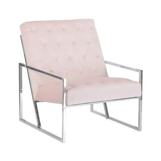 Beliani Fauteuil en Velours Glamour HARSTAD  