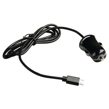 Caricatore da auto a 1 uscita 2,1 A Micro USB Nero