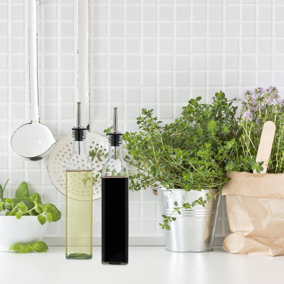 B2X 4x Öl- und Essigflasche  