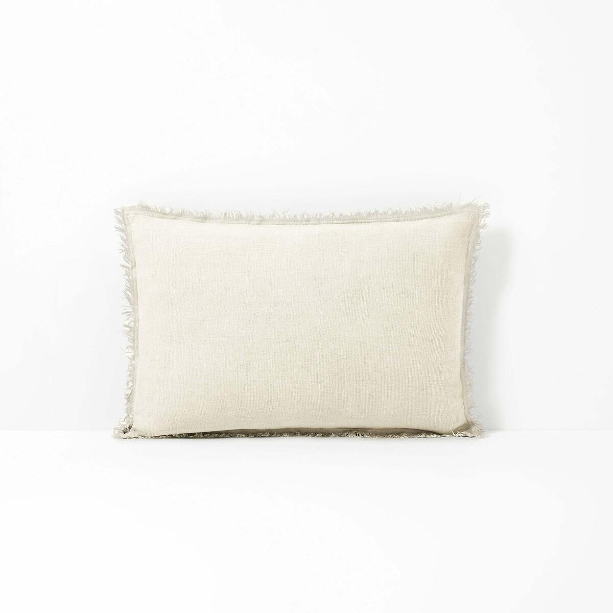 La Redoute Intérieurs Housse de coussin lin lavé  