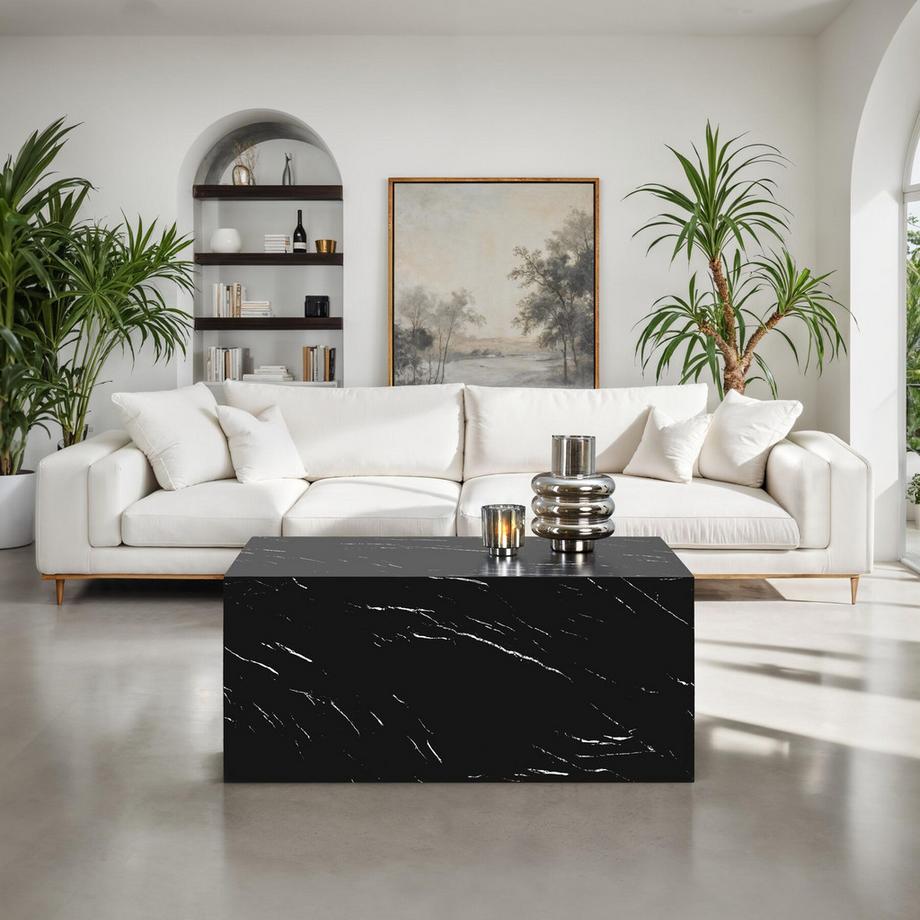 Tectake Table basse LASLEY design minimaliste  