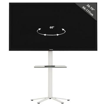 TV Standfuß | Ständer Rack Fernseh | Maße ca. H. 100 x B. 61 x T. 61 cm - Xila