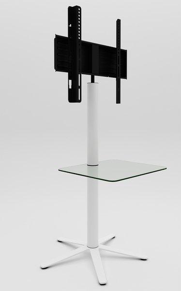VCM TV Standfuß | Ständer Rack Fernseh | Maße ca. H. 100 x B. 61 x T. 61 cm - Xila  