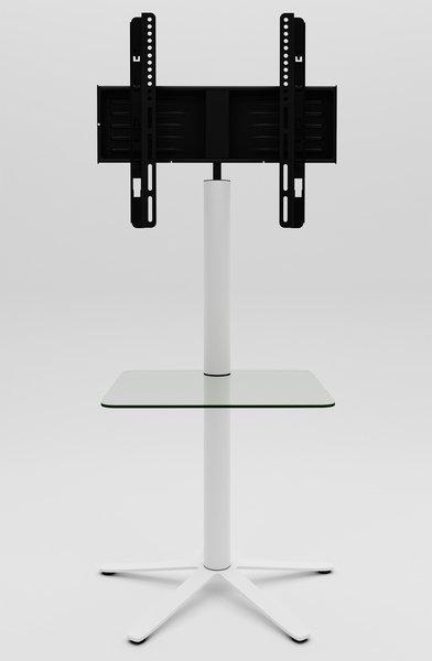 VCM TV Standfuß | Ständer Rack Fernseh | Maße ca. H. 100 x B. 61 x T. 61 cm - Xila  